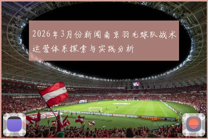 2026年3月份新闻南京羽毛球队战术运营体系探索与实践分析